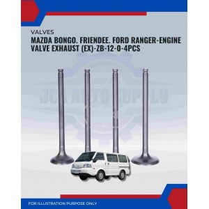Exhaust Valve (EX)-Mazda Bongo. Friendee. Ford Ranger-ZB-12-0