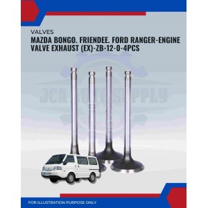 Exhaust Valve (EX)-Mazda Bongo. Friendee. Ford Ranger-ZB-12-0