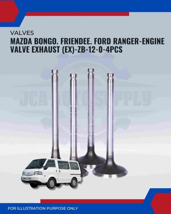 Exhaust Valve (EX)-Mazda Bongo. Friendee. Ford Ranger-ZB-12-0