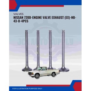 Exhaust Valve (EX)-Nissan 720D-NB-43-0