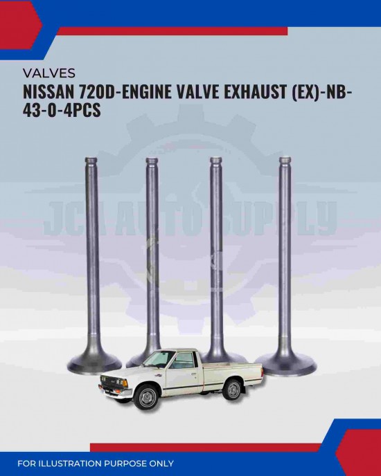 Exhaust Valve (EX)-Nissan 720D-NB-43-0