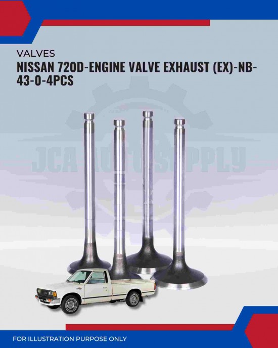 Exhaust Valve (EX)-Nissan 720D-NB-43-0