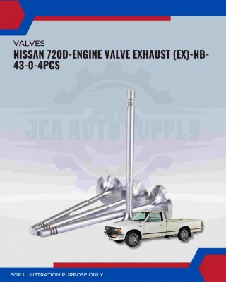 Exhaust Valve (EX)-Nissan 720D-NB-43-0
