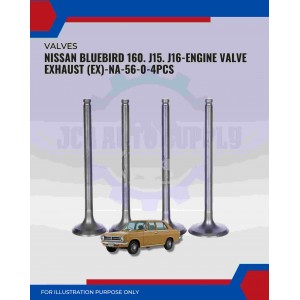 Exhaust Valve (EX)-Nissan Bluebird 160. J15. J16-NA-56-0