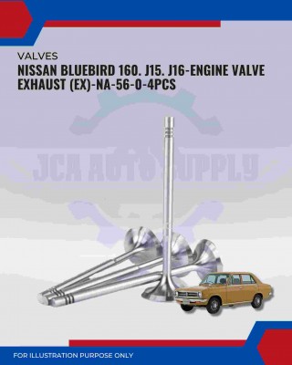 Exhaust Valve (EX)-Nissan Bluebird 160. J15. J16-NA-56-0
