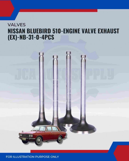 Exhaust Valve (EX)-Nissan Bluebird 510-NB-31-0