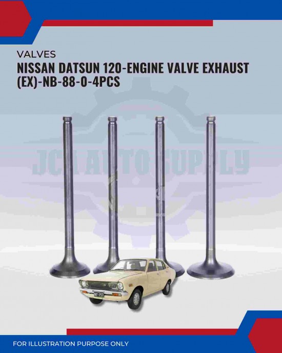 Exhaust Valve (EX)-Nissan Datsun-NB-88-0
