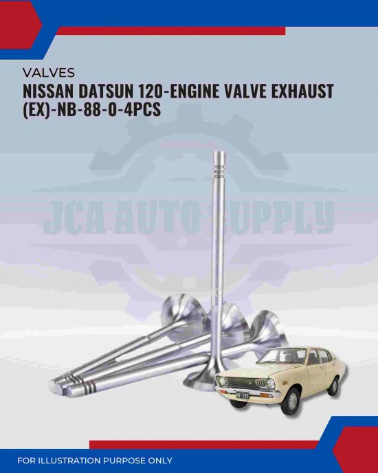 Exhaust Valve (EX)-Nissan Datsun-NB-88-0