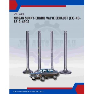 Exhaust Valve (EX)-Nissan Sunny-NB-58-0