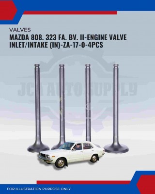 Intake Valve (IN) Set-Mazda 808. 323 FA. BV. II-ZA-17-0