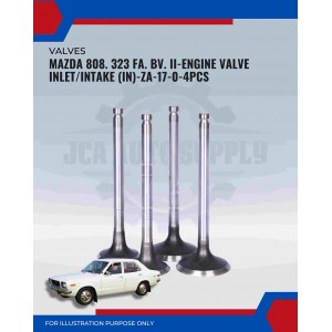 Intake Valve (IN) Set-Mazda 808. 323 FA. BV. II-ZA-17-0