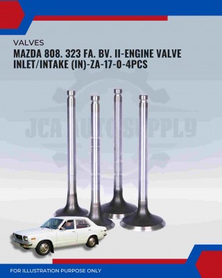 Intake Valve (IN) Set-Mazda 808. 323 FA. BV. II-ZA-17-0
