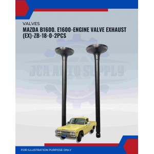 Exhaust Valve (EX)-Mazda B1600. E1600-ZB-18-0