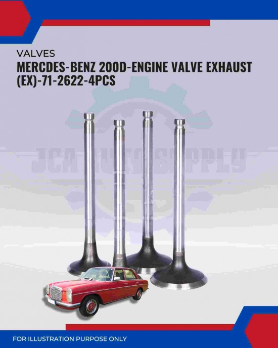 Exhaust Valve (EX) Set-Mercedes-Benz 200D-71-2622