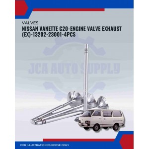 Exhaust Valve (EX) Set-Nissan Vanette C20-Skyline-Datsun 240Z-510-13202-23001