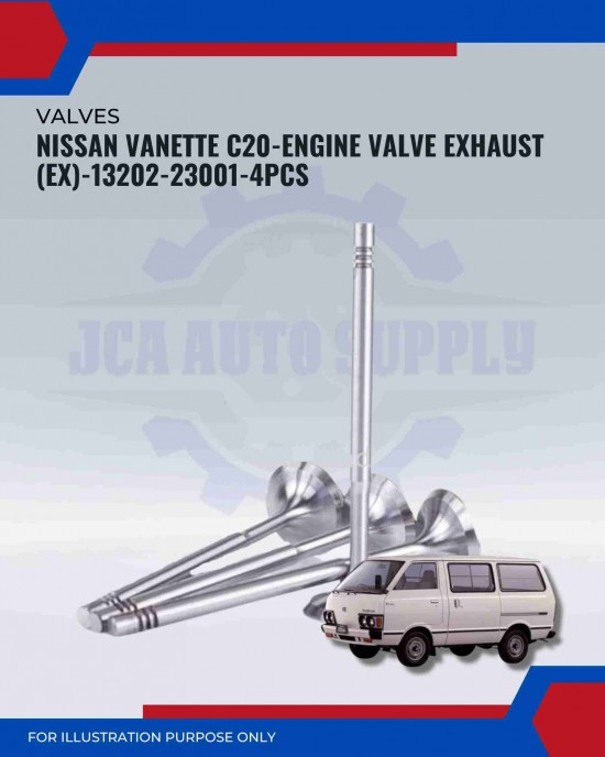 Exhaust Valve (EX) Set-Nissan Vanette C20-Skyline-Datsun 240Z-510-13202-23001