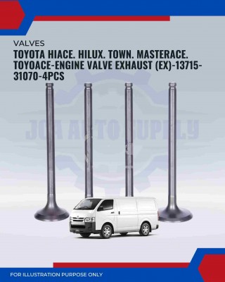 Exhaust Valve (EX) Set-Toyota Hilux-Hiace-TownAce-MasterAce-ToyoAce-13715-31070