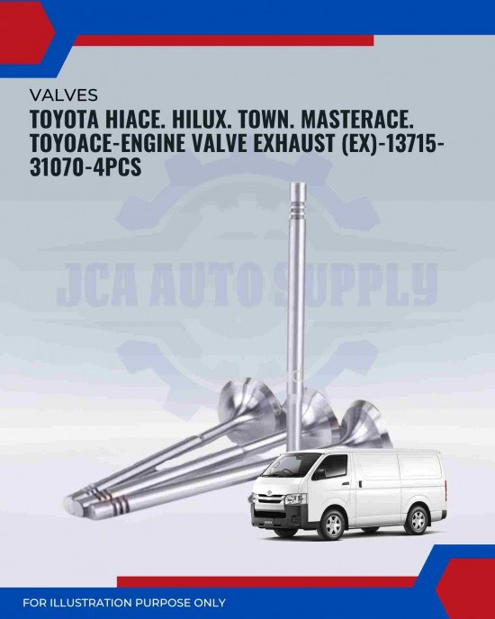 Exhaust Valve (EX) Set-Toyota Hilux-Hiace-TownAce-MasterAce-ToyoAce-13715-31070
