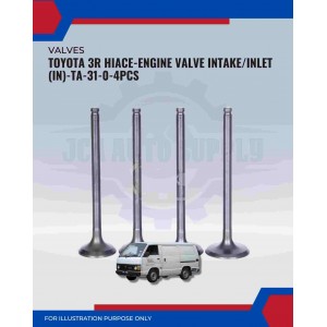 Intake Valve (IN)-Toyota 3R. Hiace-TA-31-0