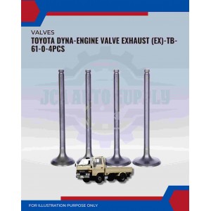 Exhaust Valve (EX)-Toyota Dyna-TB-61-0