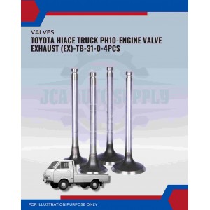 Exhaust Valve (EX)-Toyota Hiace Truck PH10-TB-31-0 Exhaust Valve (EX)-Toyota Hiace Truck PH10-TB-31-0
