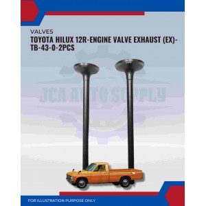 Exhaust Valve (EX)-Toyota Hilux 12R-TB-43-0