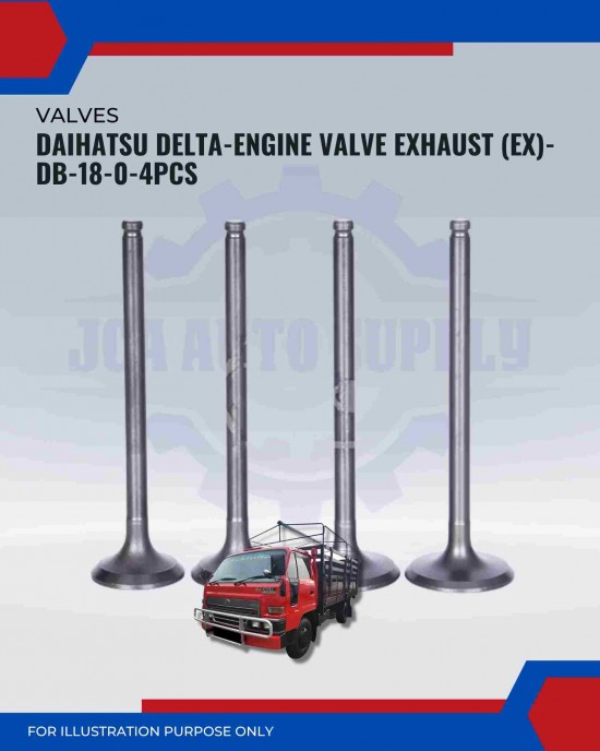 Exhaust Valve (EX) Set-Daihatsu Delta-DB-18-0 Exhaust Valve (EX) Set-Daihatsu Delta-DB-18-0