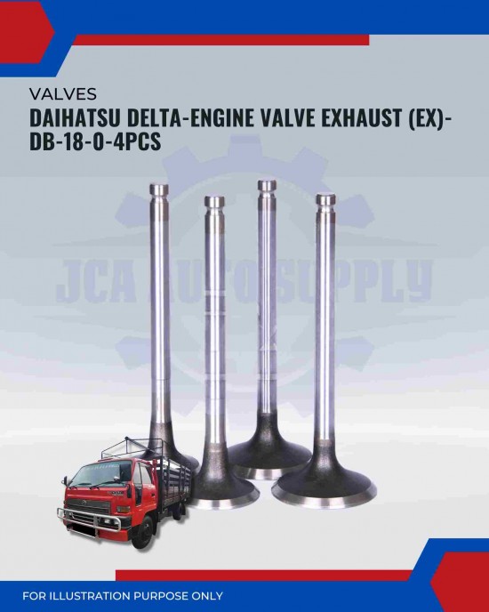 Exhaust Valve (EX) Set-Daihatsu Delta-DB-18-0 Exhaust Valve (EX) Set-Daihatsu Delta-DB-18-0