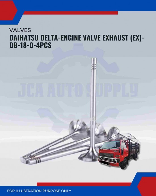 Exhaust Valve (EX) Set-Daihatsu Delta-DB-18-0 Exhaust Valve (EX) Set-Daihatsu Delta-DB-18-0