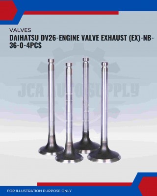 Exhaust Valve (EX) Set-Daihatsu DV26-NB-36-0