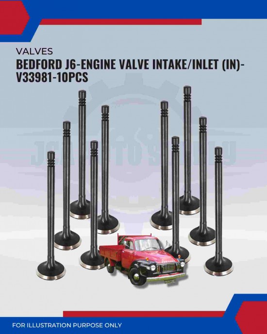 Intake Valve (IN)-Bedford J6-V33981