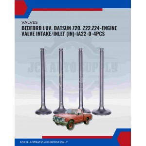 Intake Valve (IN)-Bedford Luv. Datsun Z20. Z22. Z24-IA22-0	