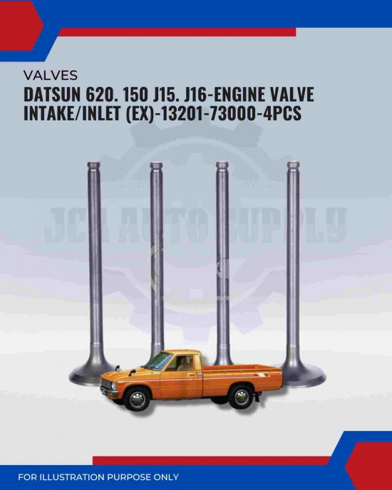 Intake Valve (IN)-Datsun 620. 150. J15. J16-13201-73000
