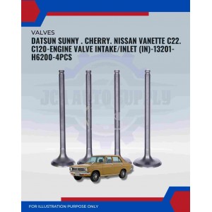 Exhaust Valve (EX)-Datsun Sunny. Cherry. Nissan Vanette C22. C120-Exhaust Valve-13201-H6200