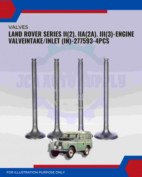 Intake Valve (IN)-Land Rover Series II(2). III(2A). III(3)-277593