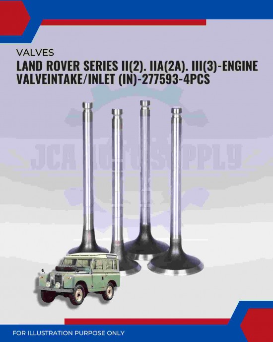 Intake Valve (IN)-Land Rover Series II(2). III(2A). III(3)-277593