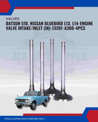 Intake Valve (IN)-Nissan Bluebird L13. L14-13201-A300