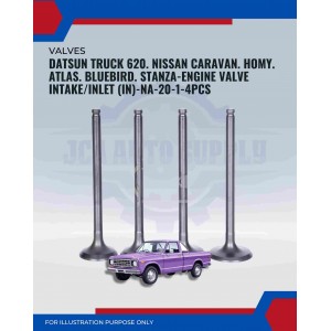 Intake Valve (IN)-Nissan Caravan. Homy. Atlas. Bluebird. Stanza-NA-20-1