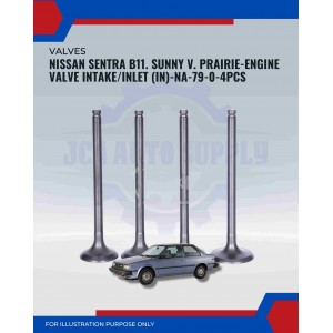 Intake Valve (IN)-Nissan Sentra B11. Sunny V. Prairie-NA-79-0