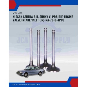 Intake Valve (IN)-Nissan Sentra B11. Sunny V. Prairie-NA-79-0