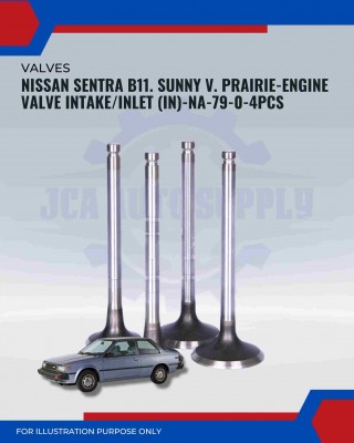 Intake Valve (IN)-Nissan Sentra B11. Sunny V. Prairie-NA-79-0