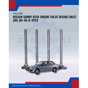Intake Valve (IN)-Nissan Sunny B110-NA-46-0