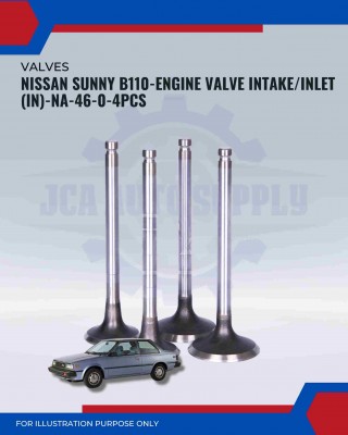 Intake Valve (IN)-Nissan Sunny B110-NA-46-0