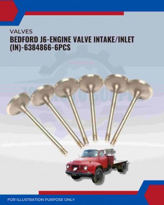 Intake Valve (IN) Set-Bedford J6-J4-6384866