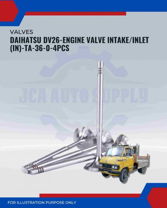 Intake Valve (IN) Set-Daihatsu DV26-TA-36-0 Intake Valve (IN) Set-Daihatsu DV26-TA-36-0