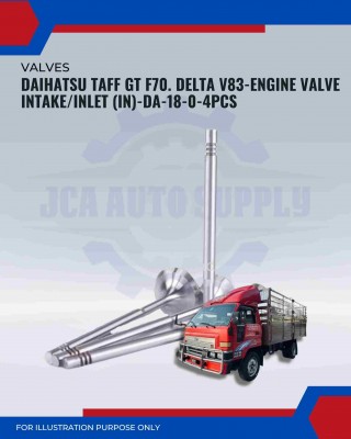 Intake Valve (IN) Set-Daihatsu Taff Gt F70. Delta V83-DA-18-0