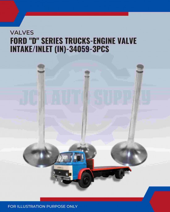 Intake Valve (IN) Set-Ford D-Series Trucks 2703E-34059 Intake Valve (IN) Set-Ford D-Series Trucks 2703E-34059
