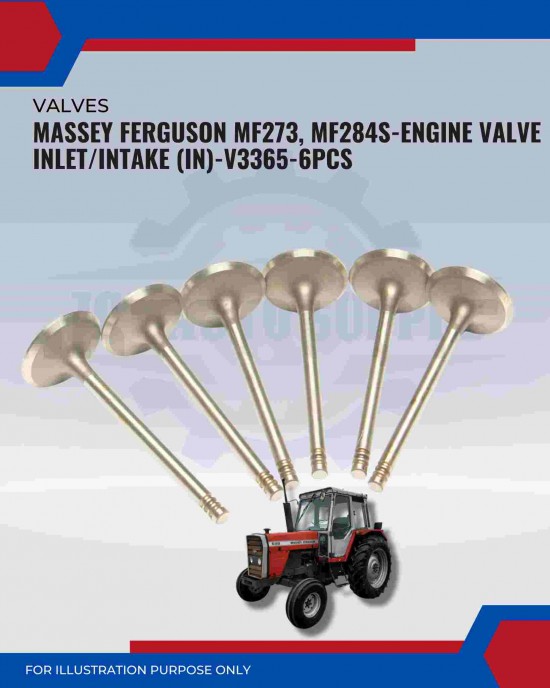 Intake Valve (IN) Set-Massey Ferguson Perkins-V3365