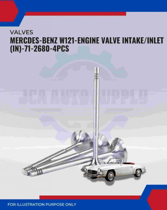 Intake Valve (IN) Set-Mercedes-Benz W121-200D-190DC-71-2680