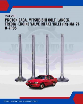 Intake Valve (IN) Set-Proton Saga. Mitsubishi Colt. Lancer. Tredia-MA-21-0